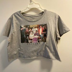 Friends Crop Top Size XL Grey